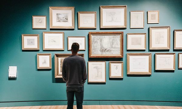 art gallery wall