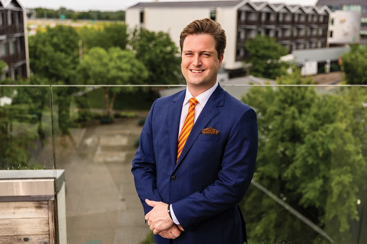 Portrait of Ben Shantz, partner at Spencer Fane