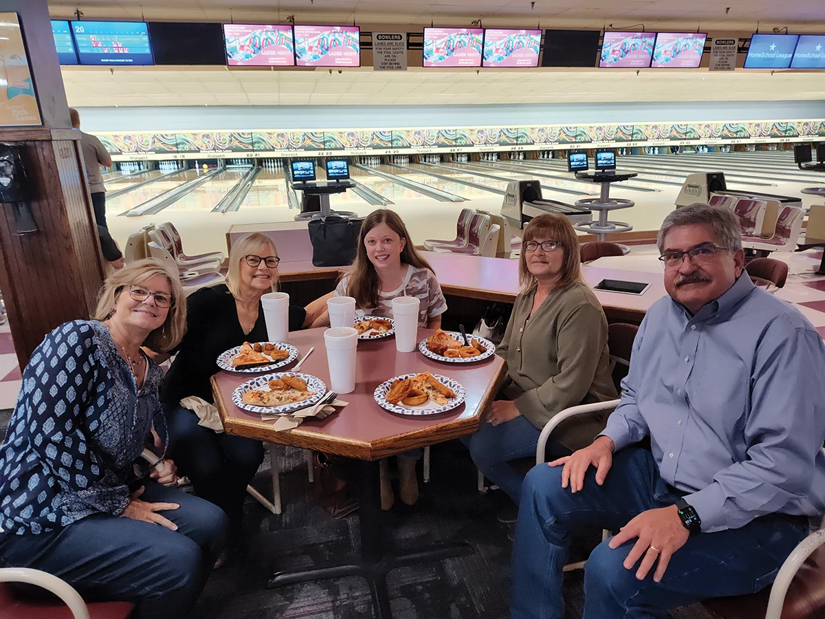 Barker Phillips Jackson employees at a company outing.