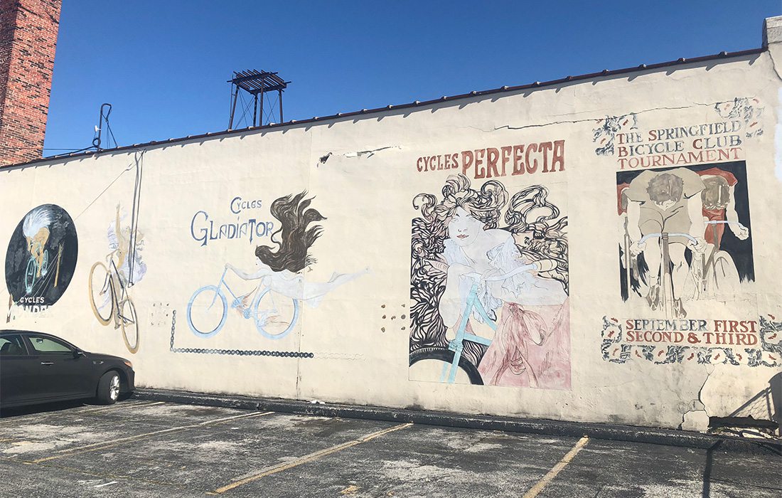 bike murals in Springfield MO