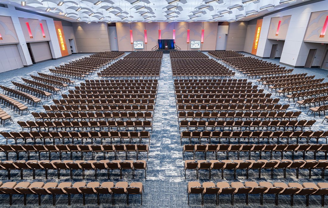 The Branson Convention Center is home to two exhibit halls and ten meeting rooms.
