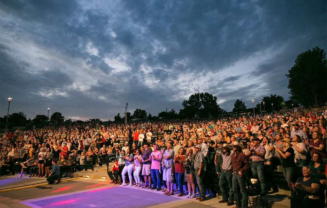 Enjoy a night out in Jefferson City, MO at the CRMU Amphitheater.