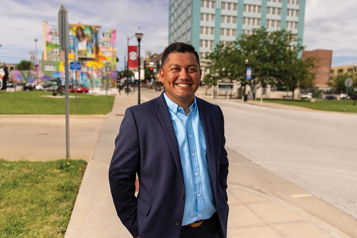 Portrait of Danny Perches, business consultant at Olsson