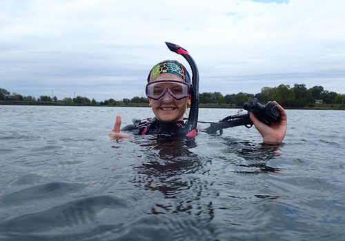 Scuba diving at Table Rock Lake