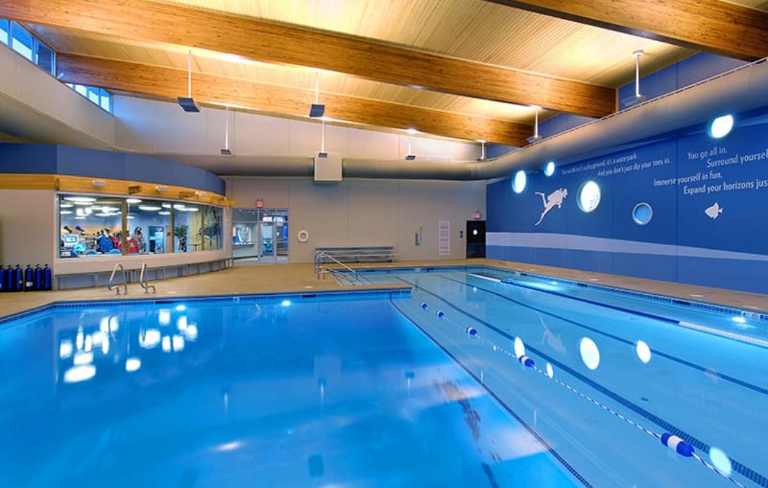 The pool at Diventures in Springfield, MO.
