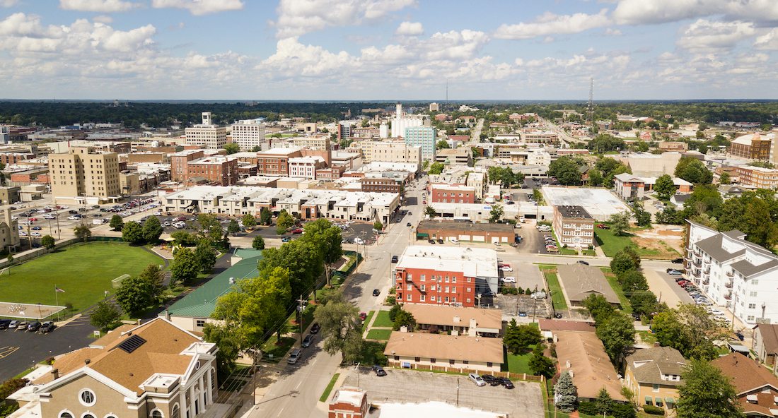 Downtown Springfield, MO skyline