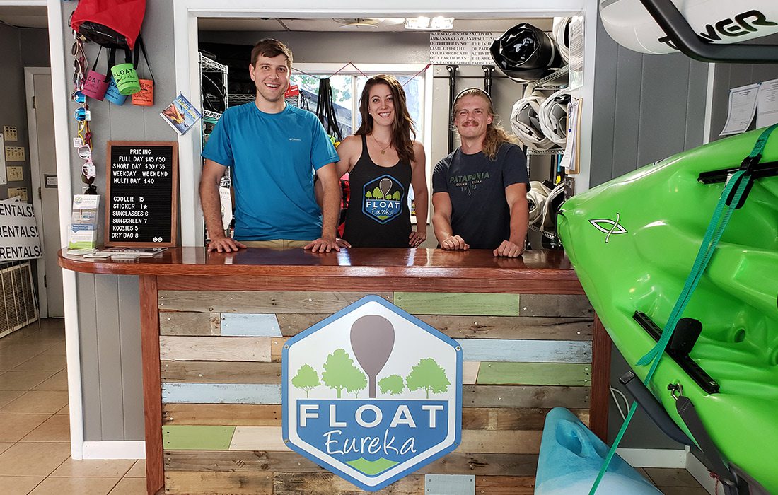 Staff at Float Eureka in Eureka Springs, AR