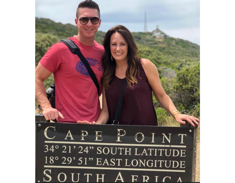 Jonathan and Audrey Garard of Grooms Office Environments travel to Cape Point, South Africa