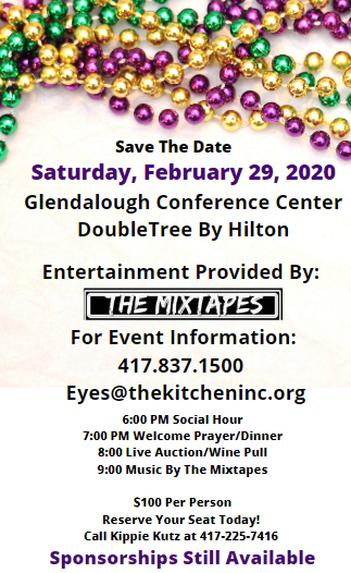 Mardi Gras themed fundraising event in Springfield, MO
