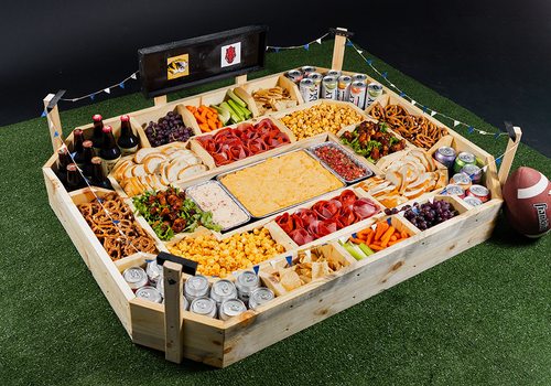 DIY Snack Football Stadium