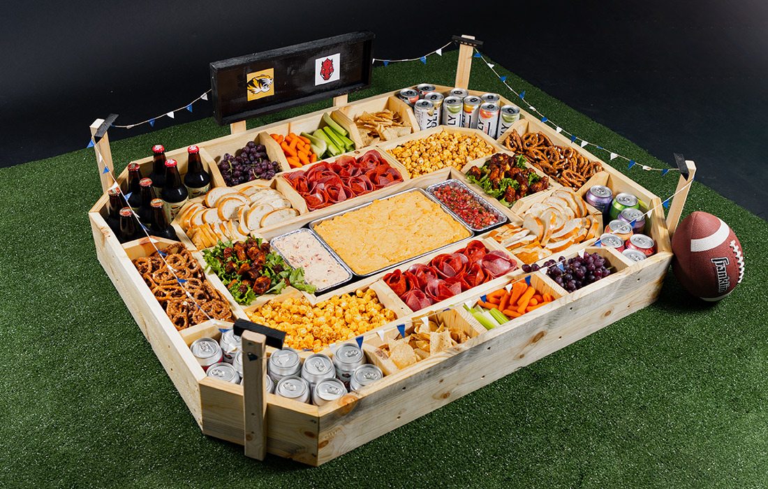 DIY Snack Football Stadium