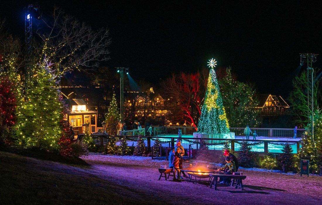 A real ice rink, new at Big Cedar Lodge.