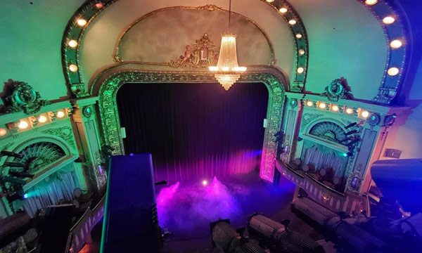 inside of the theatre with effects