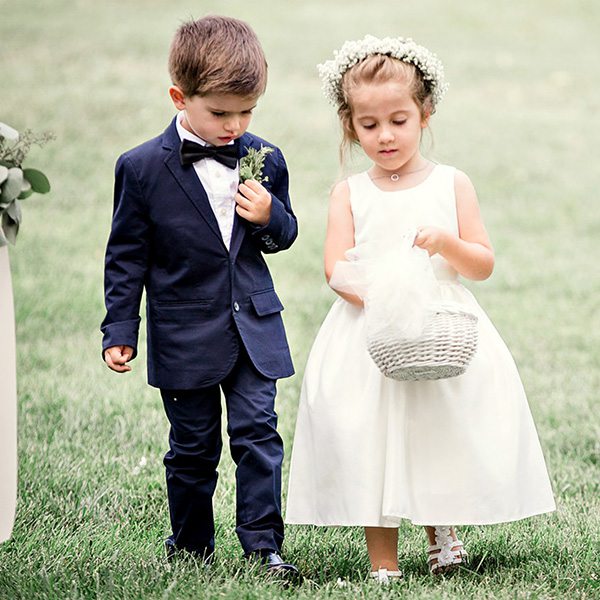 children in a wedding