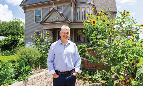 Gilardi's Ristorante owner James Martin outside the restaurant.