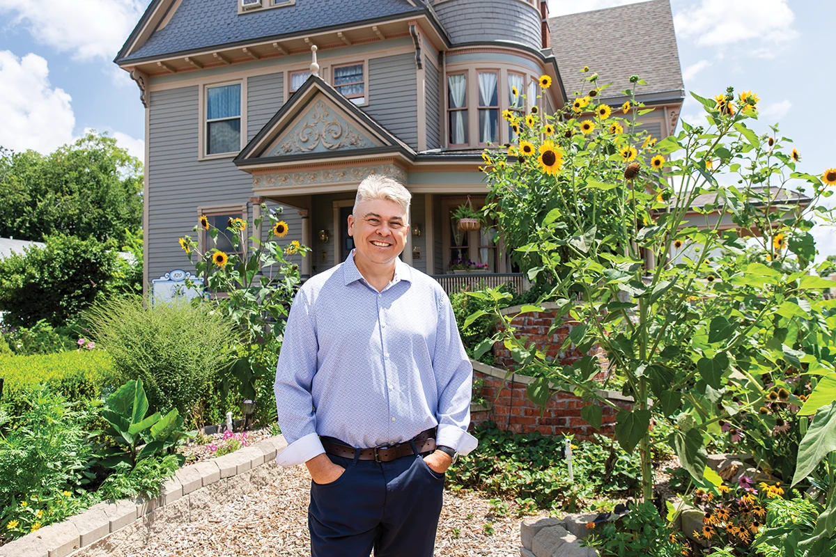 Gilardi's Ristorante owner James Martin outside the restaurant.