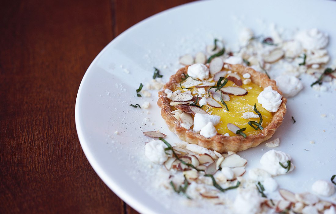 Try this lemon tartlet from The Order in Springfield, MO.