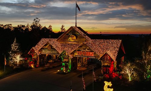 The holidays have arrived at Big Cedar Lodge.