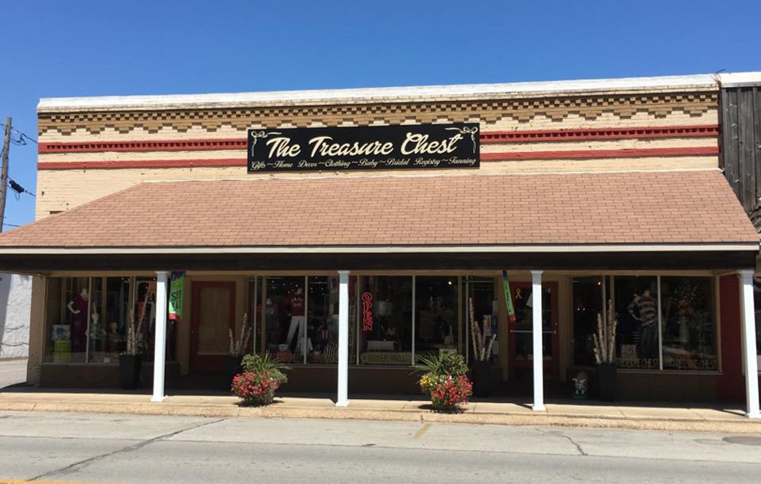 The Treasure Chest in Piggott, Arkansas.