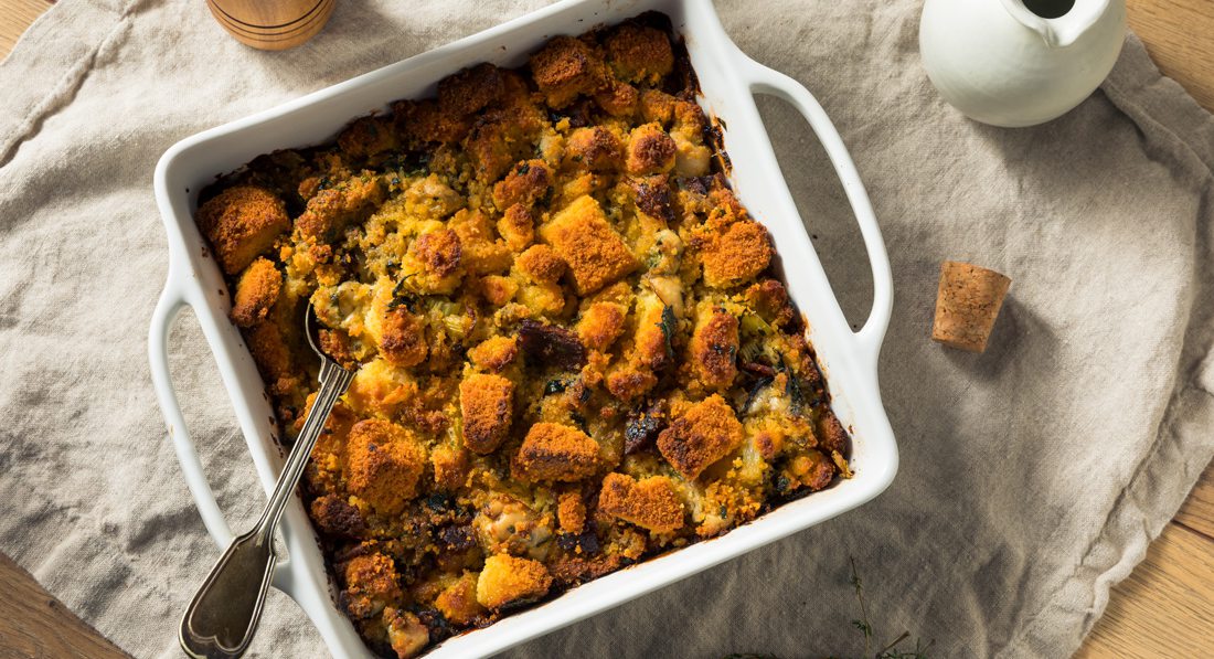 Oyster & Bacon Stuffing Recipe