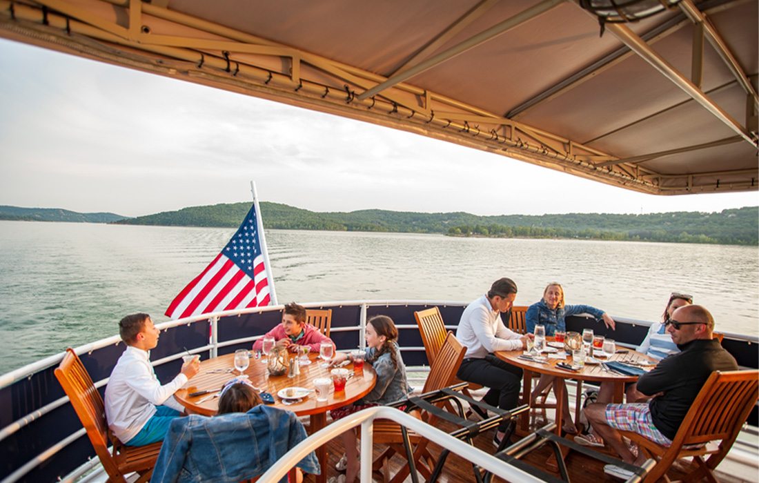 A Lady Liberty river cruise, hosted by Big Cedar Lodge.