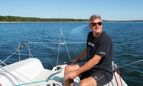 Sailing on Stockton Lake with Paul Nahon