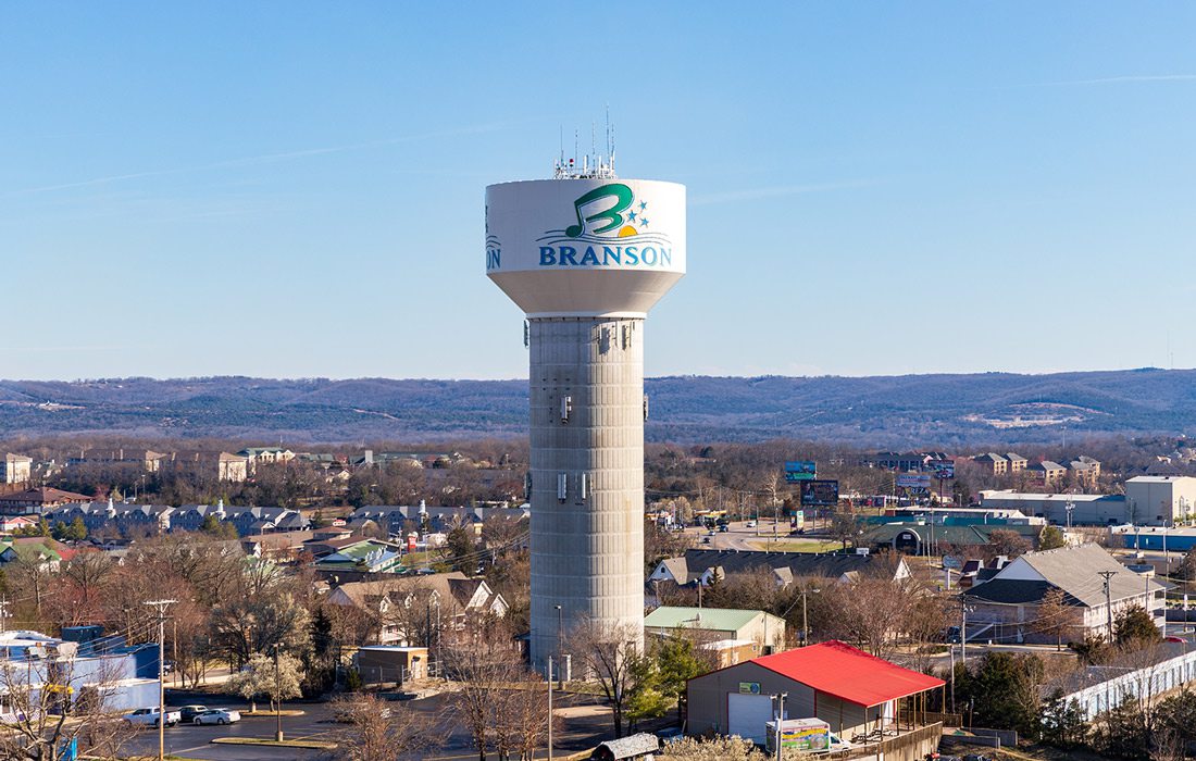 Stock photo of Branson skyline