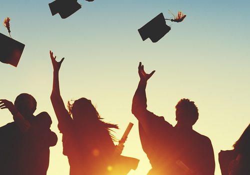 Graduation stock image