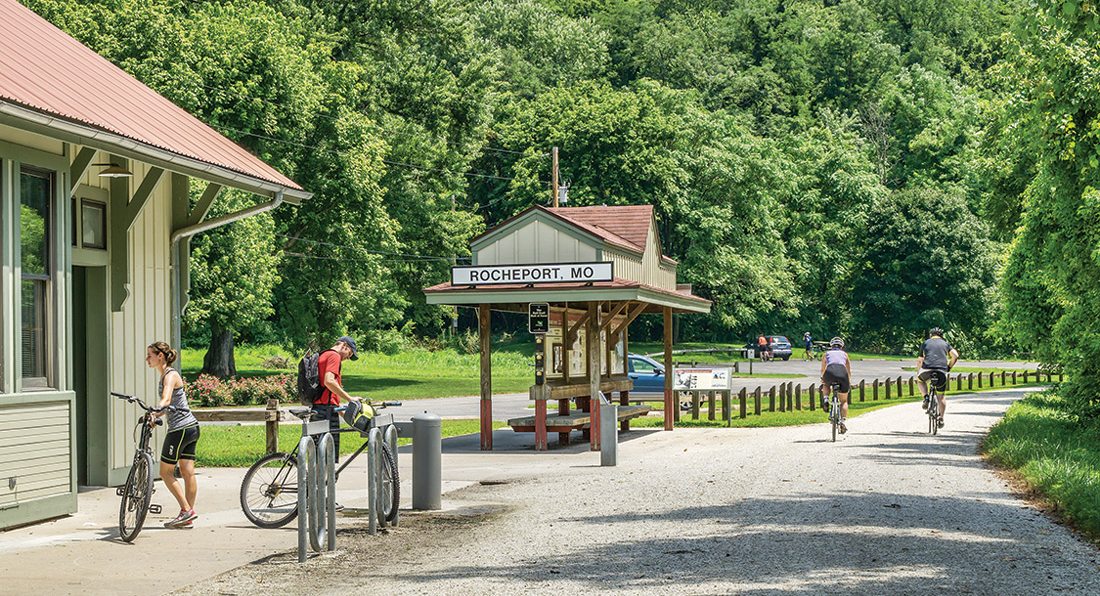 Cycling the Katy Trail to Rocheport, MO 417 Magazine