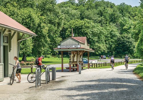 Katy Trail, Rocheport, Missouri