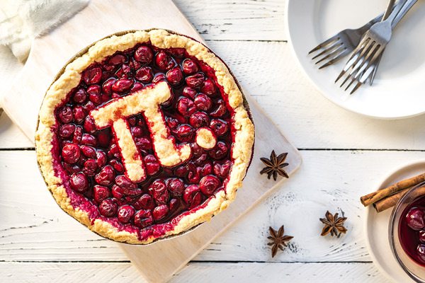 Pi Day stock image