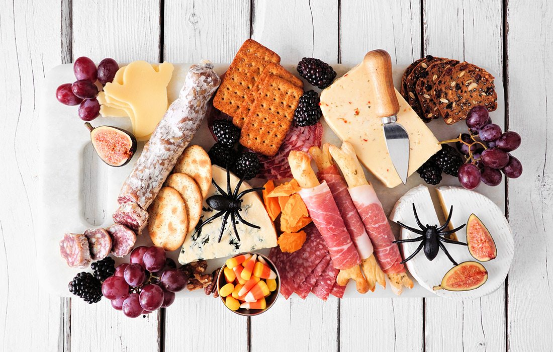 Halloween charcuterie board