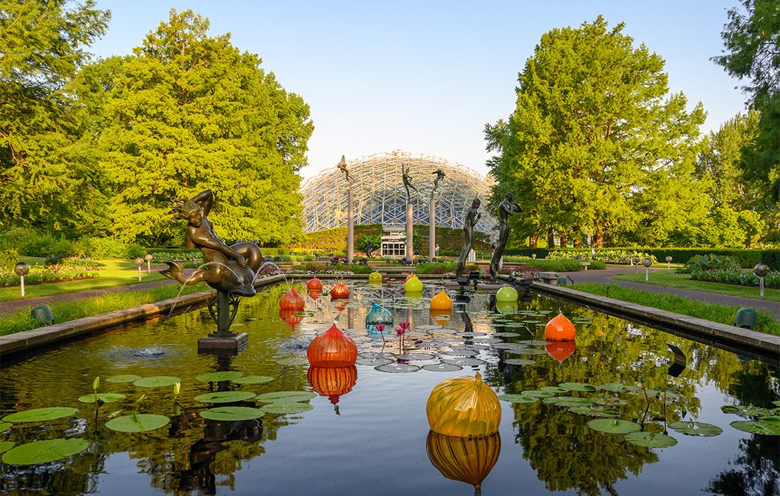 Botanical Garden in St. Louis MO