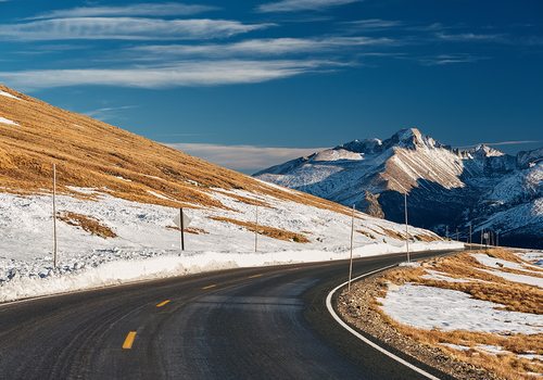 Scenic road in Colorado