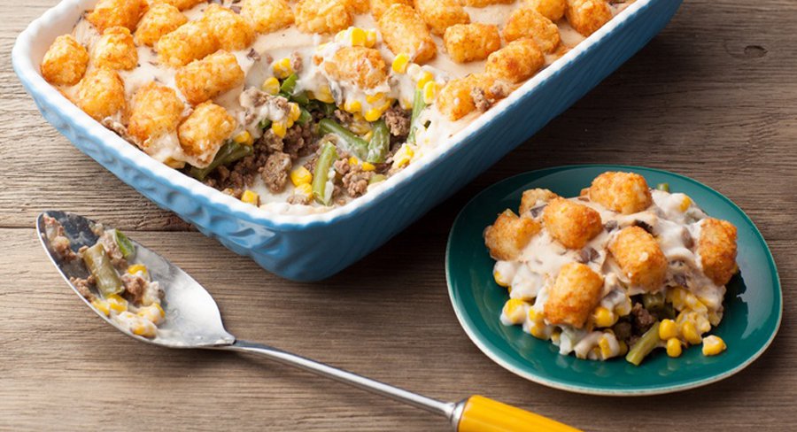 Tater Tot Hotdish