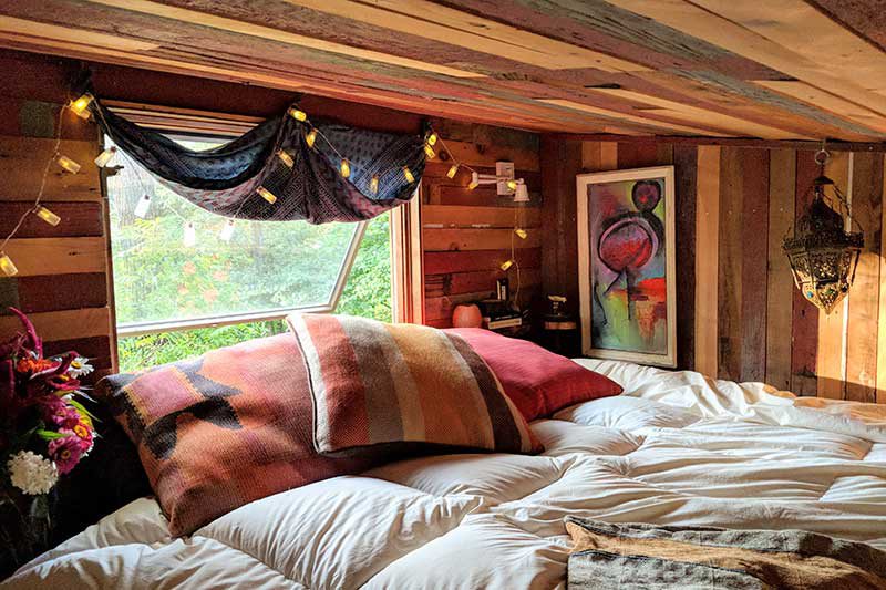 Tiny Home Built Out of Salvaged Material