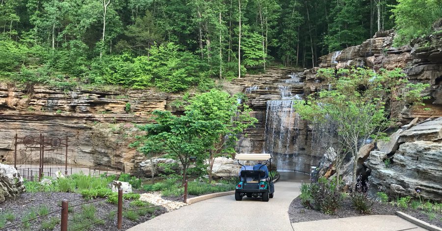 Top of the Rock Lost Canyon Cave & Nature Trail waterfalls