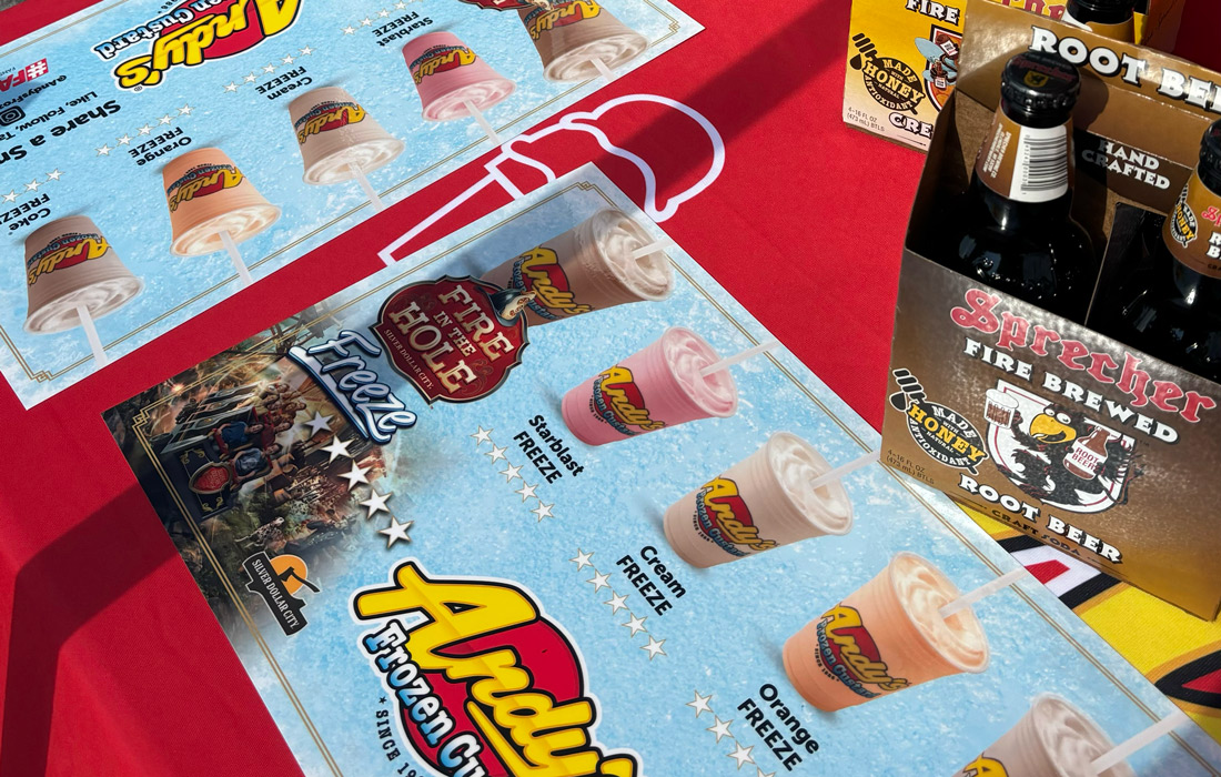 Andy's Partners with Silver Dollar City to Promote Freezes | 417