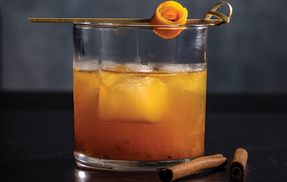 Persimmon & Citrus Old Fashioned | 417 Magazine